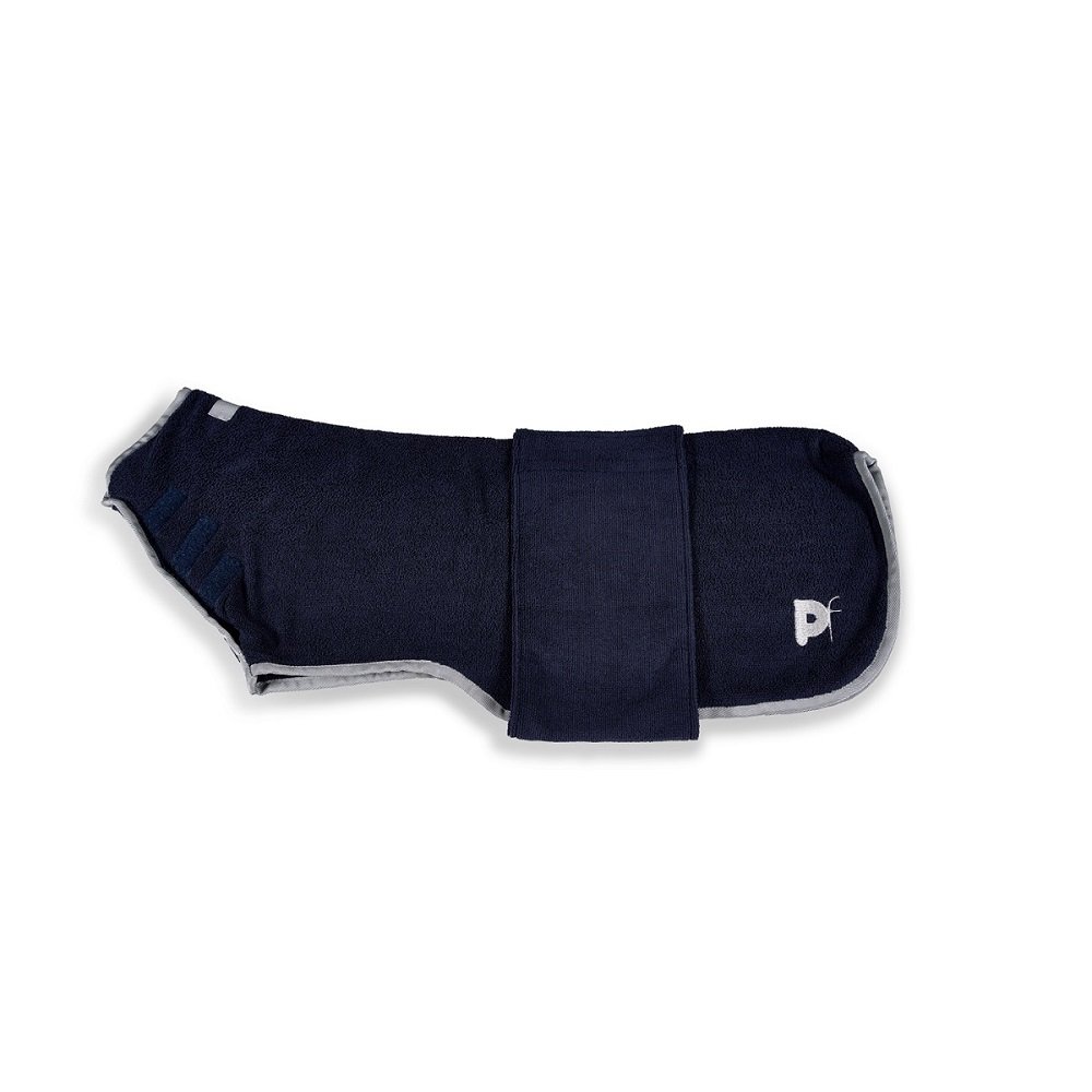 OUTDOOR PAWS MICROFIBRE DOG DRYING ROBE MED 50CM