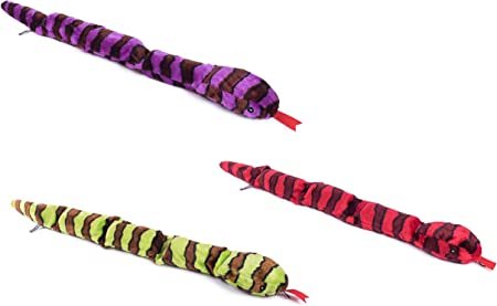 PLUSH SNAKE DOG TOY 70CM