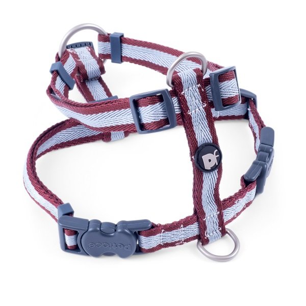 OX BLOOD STRIPE DOG HARNESS LRG