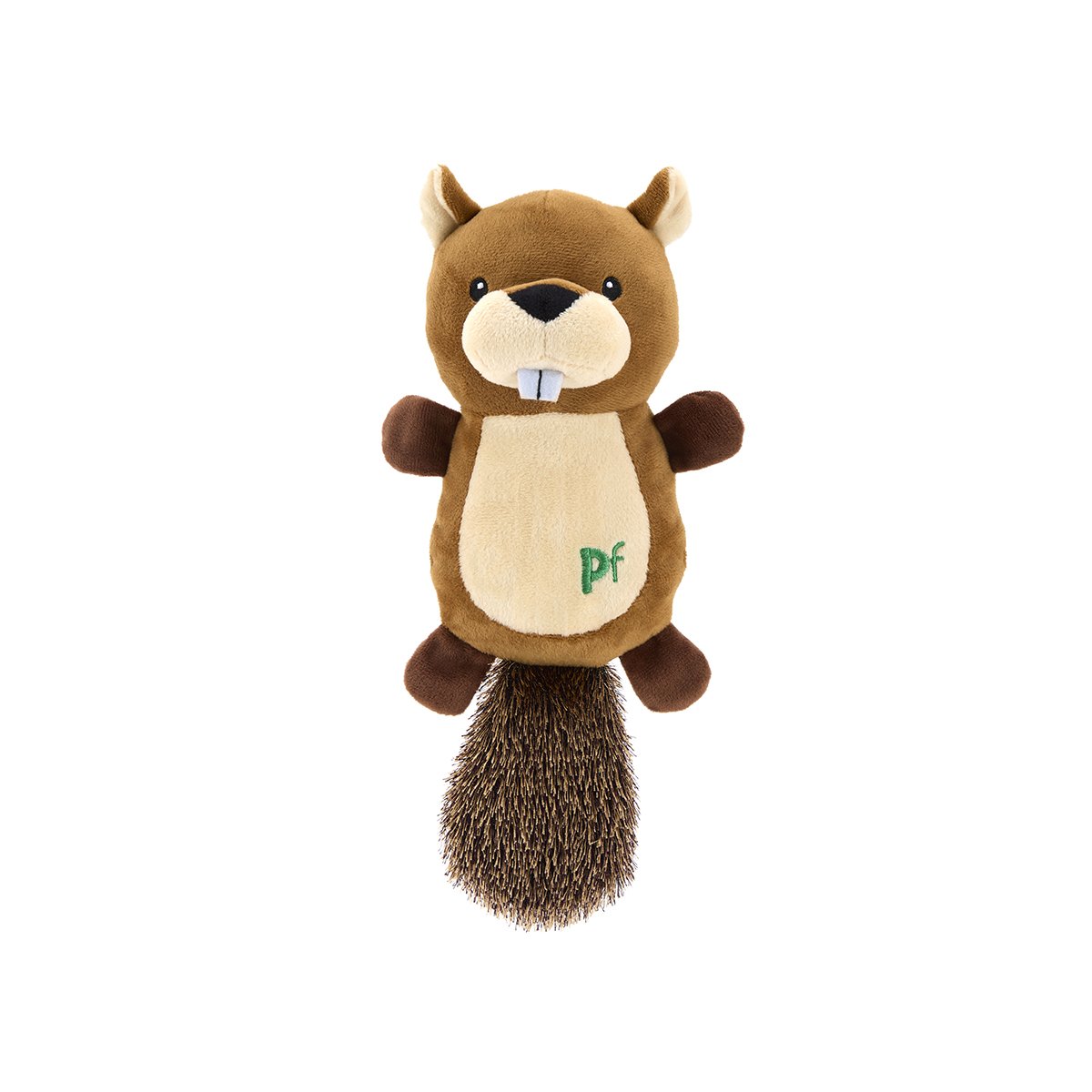 BROGAN BEAVER PLUSH DOG TOY