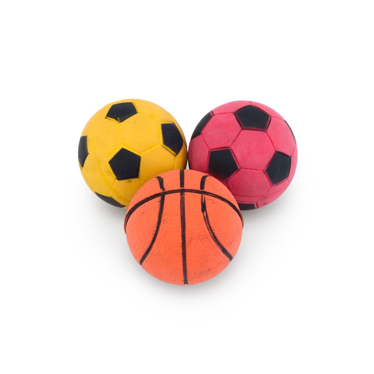 3 PACK SPONGE BALLS DOG TOY