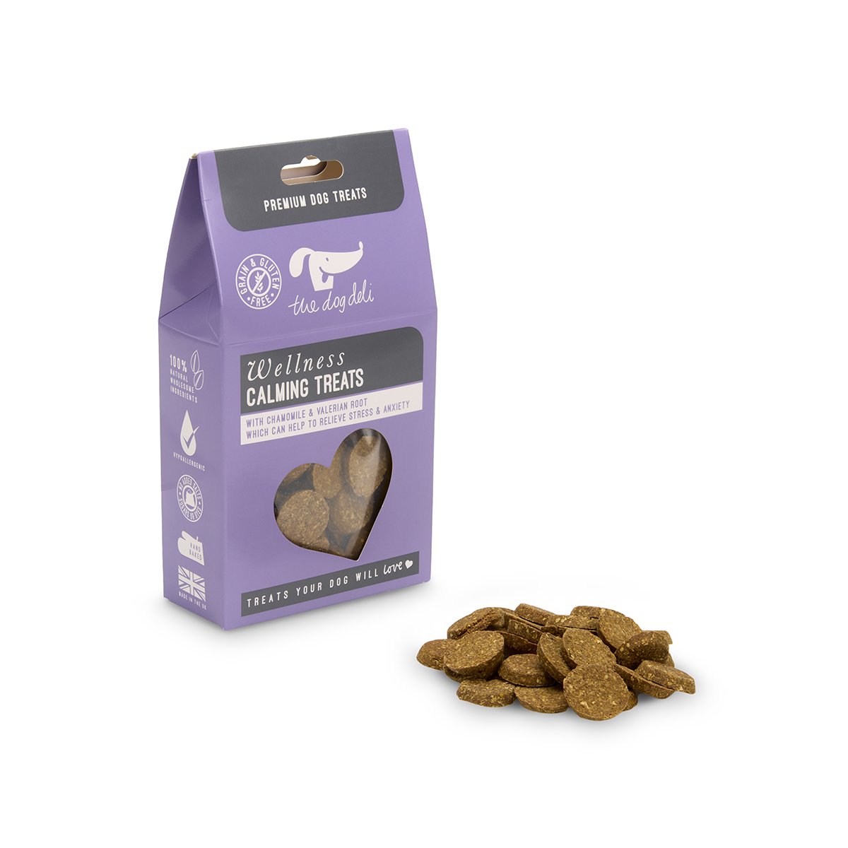 DOG DELI 165G WELLNESS CALMING DOG TREATS