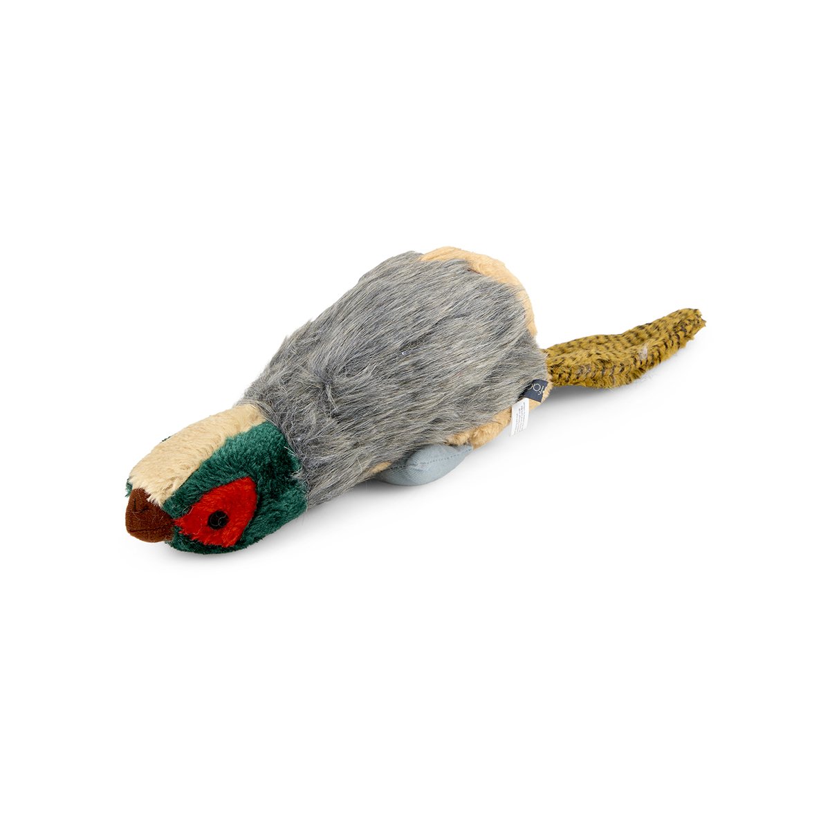 SQUEAKY PHEASANT PLUSH DOG TOY : Petface by LeisureGrow Products Ltd
