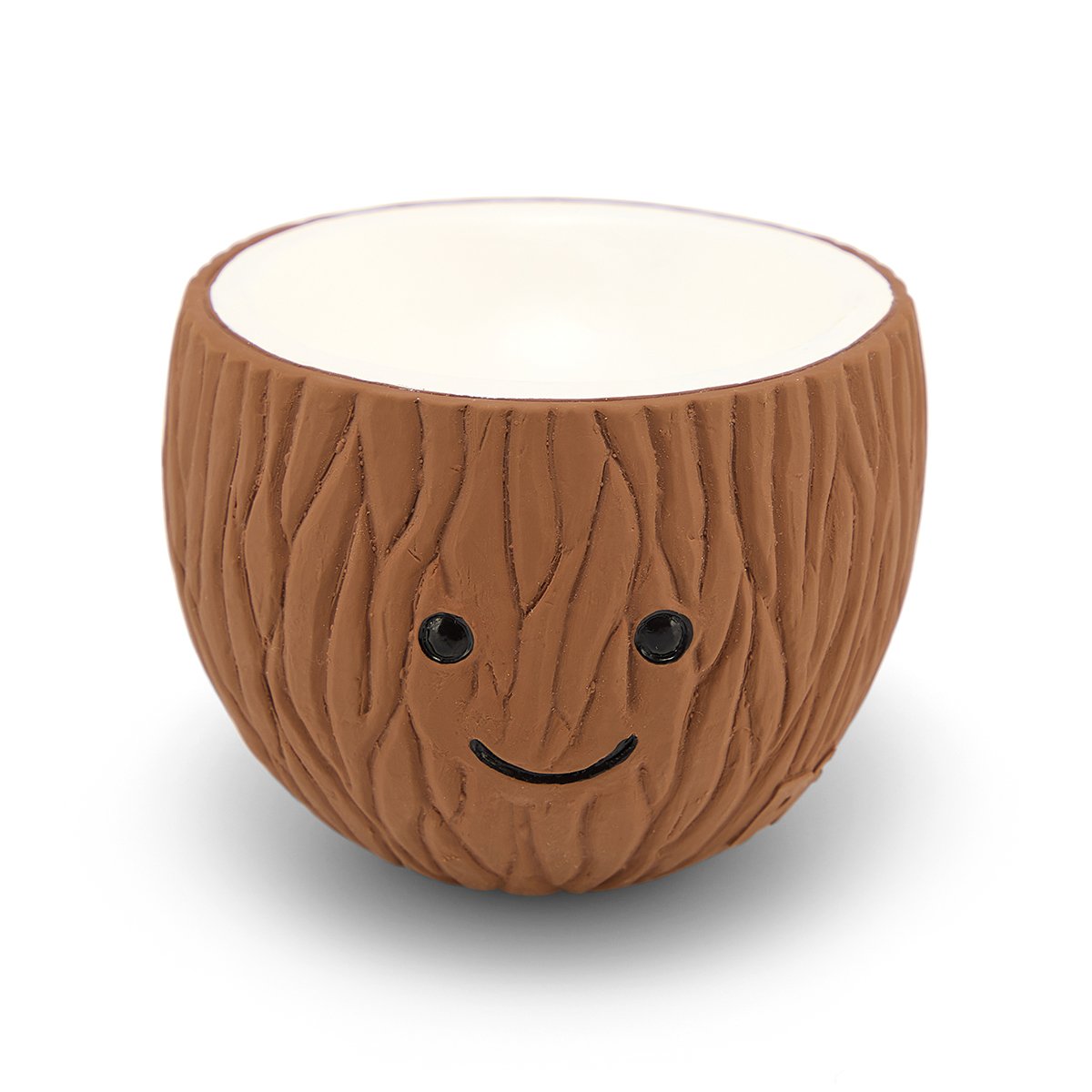 FOODIE FACES LATEX COCONUT DOG TOY LRG