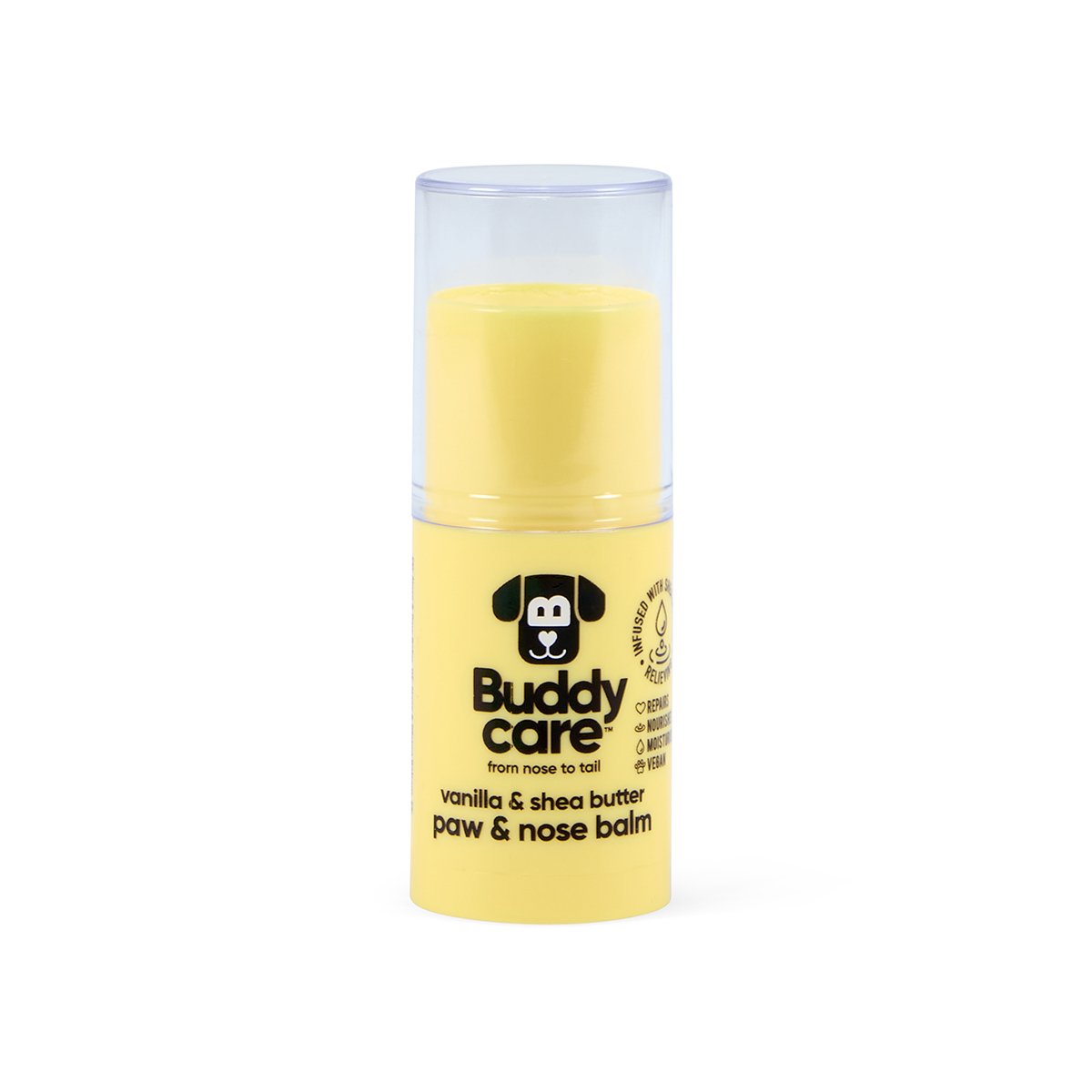 BUDDYCARE DOG PAW & NOSE BALM - VANILLA & SHEA BUTTER 21G