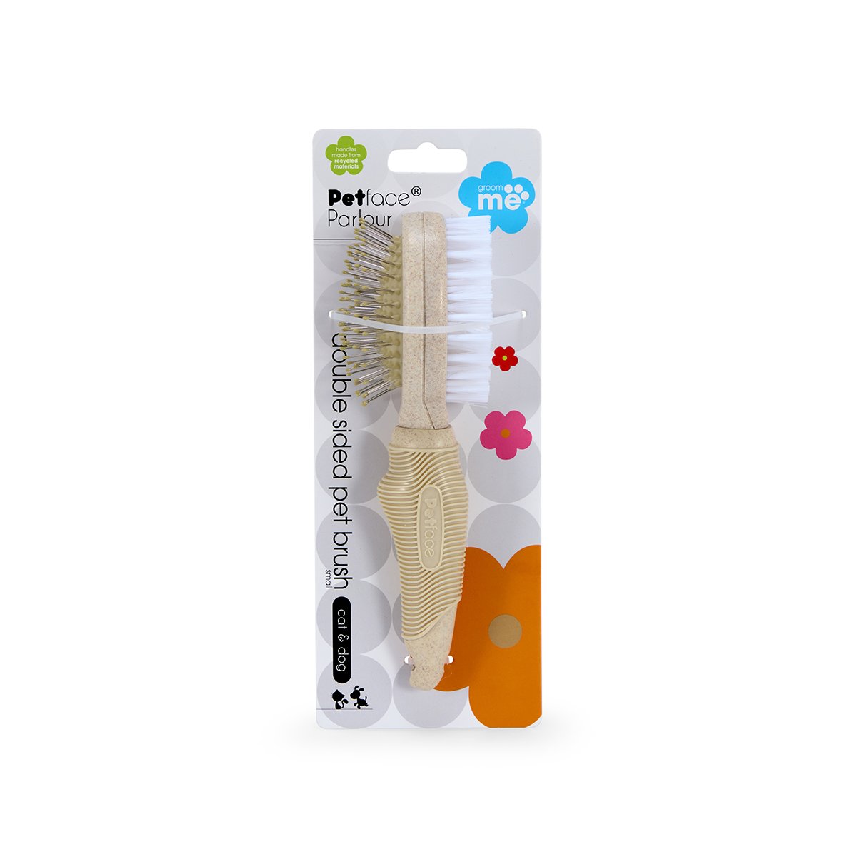 DOUBLE SIDED PET BRUSH SML