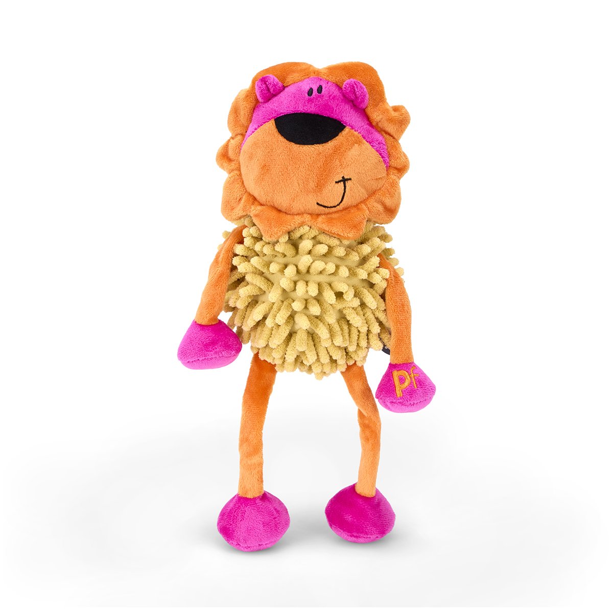 PETFACE BUDDIES LIONEL LION PLUSH DOG TOY