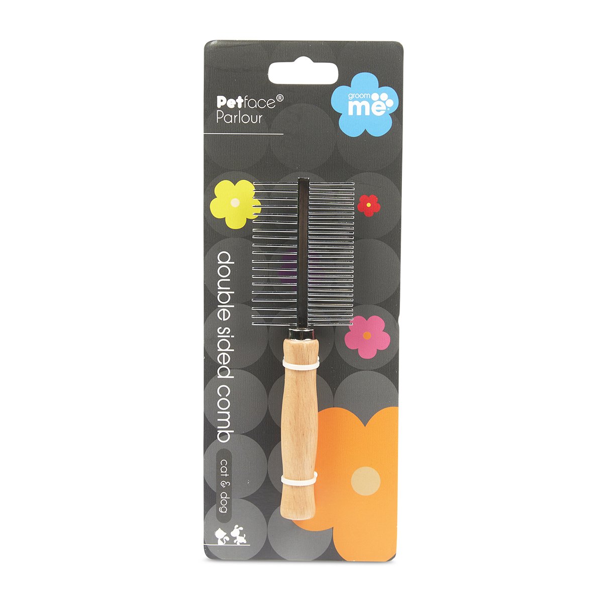 WOODEN DOUBLE SIDED COMB
