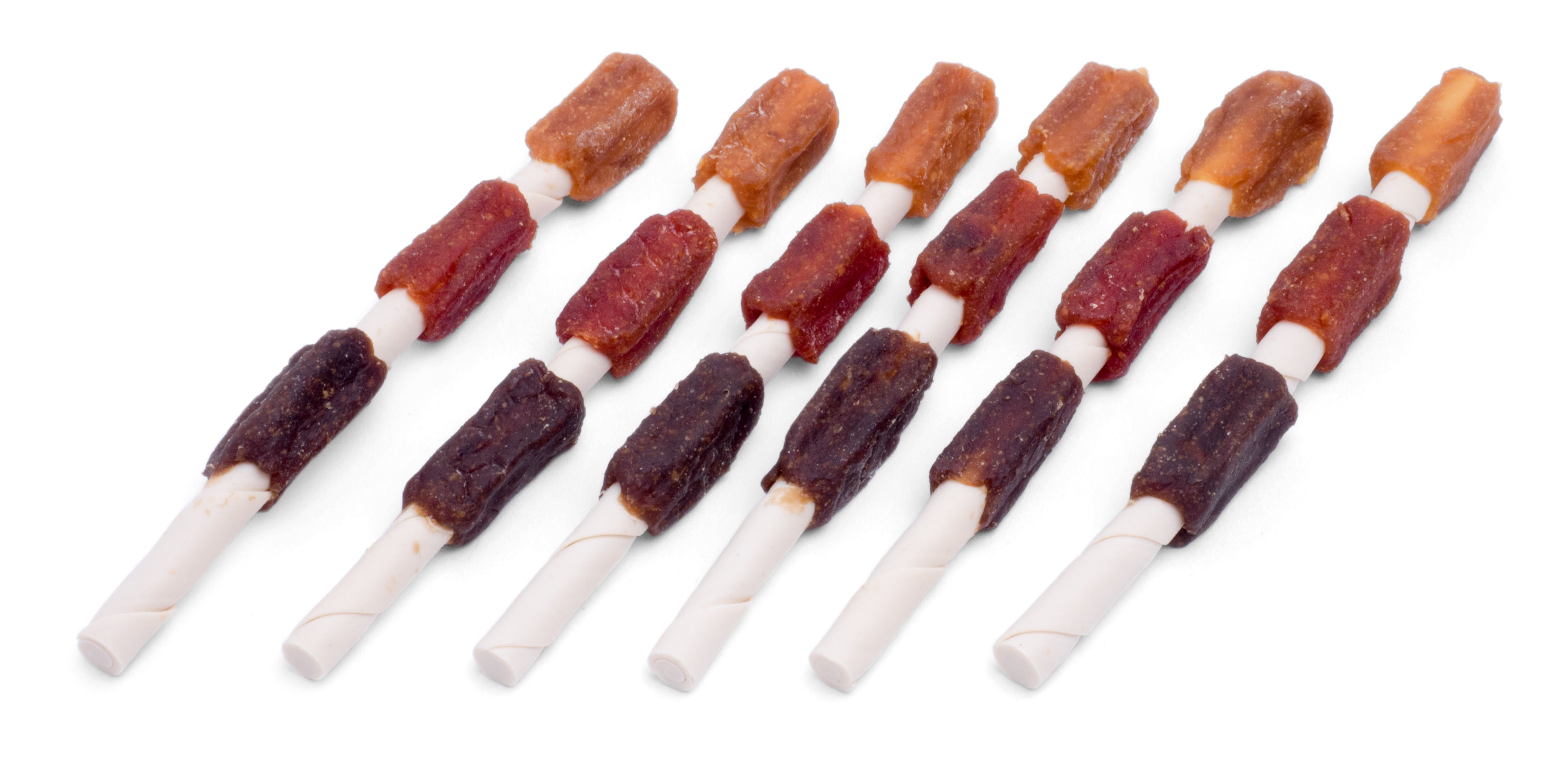 DOGGIE BISTRO 6 PIECE CHICKEN KEBAB DOG TREATS