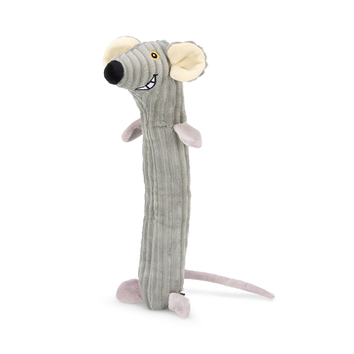 PETFACE BUDDIES MOUSE STICK PLUSH DOG TOY