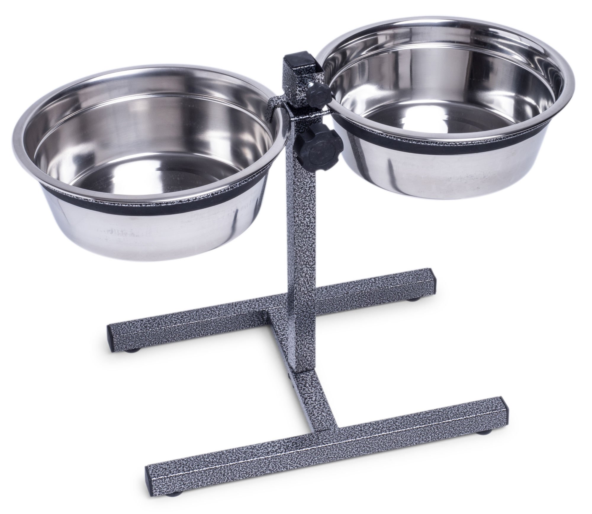 STAINLESS STEEL ADJUSTABLE DOUBLE DINER SML