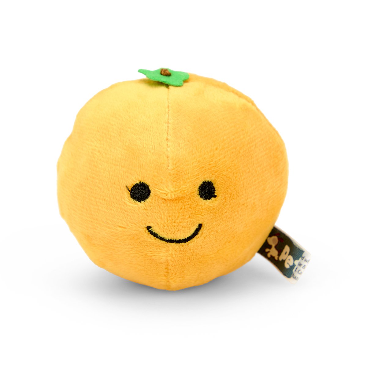ORANGE PLUSH CAT TOY