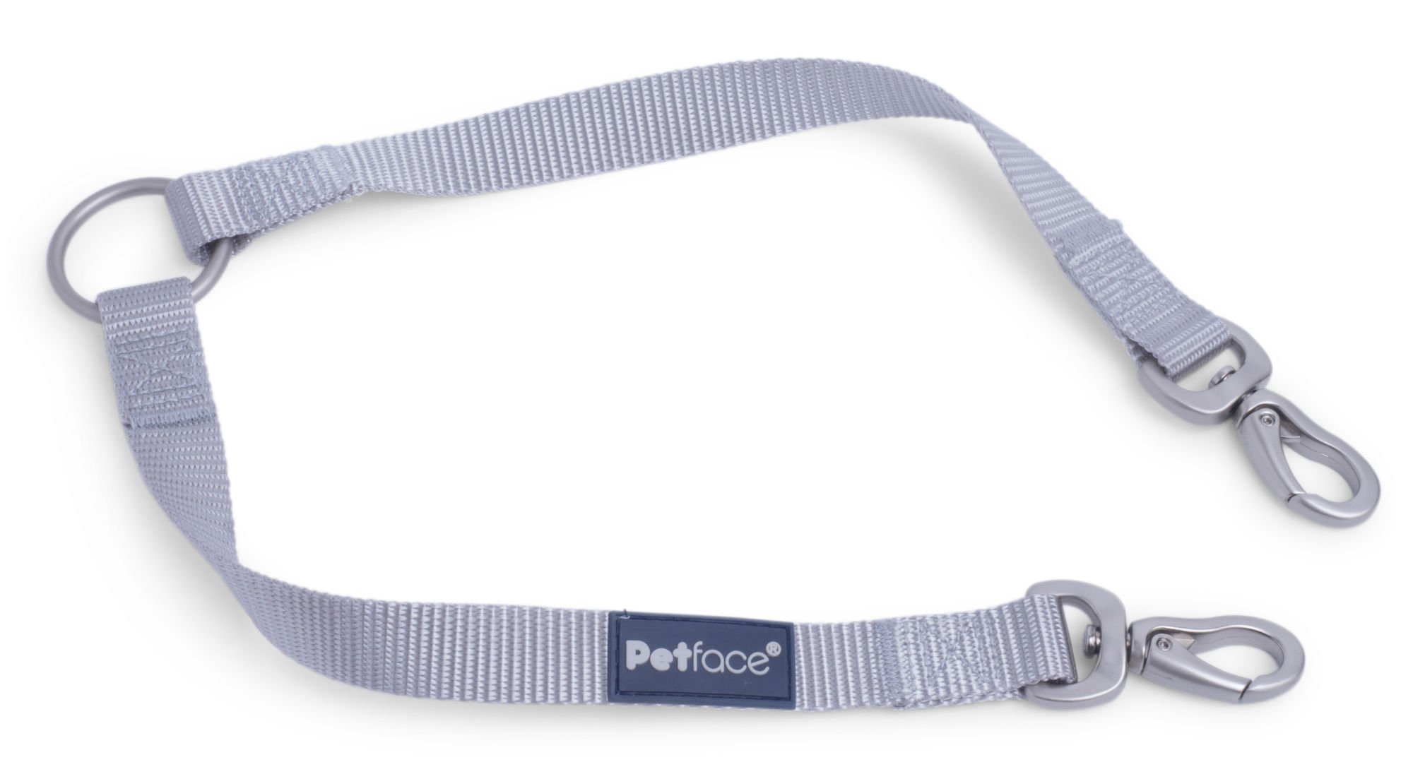 OUTDOOR PAWS GREY COUPLE DOG LEAD