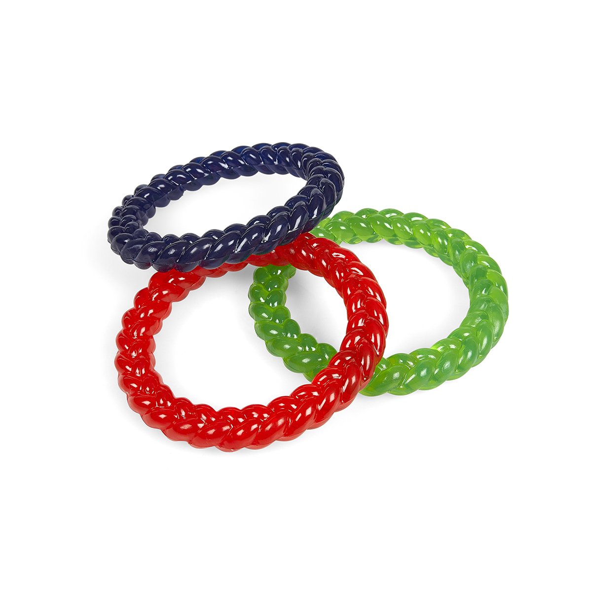 TOYZ TWIST RING TPR DOG TOY