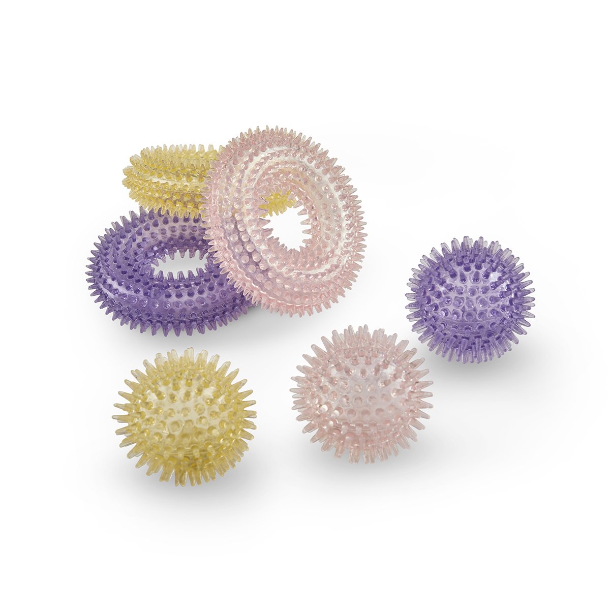 SPACE RING & BALL MIXED DOG TOYS