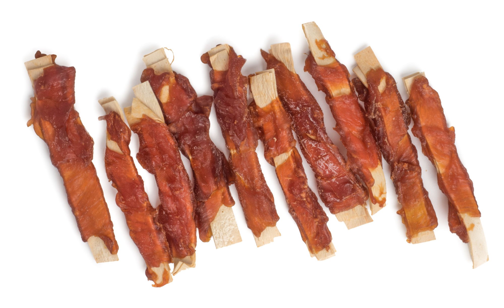 DOG DELI 100G CHICKEN WRAPPED NIBBLE STICKS DOG TREATS