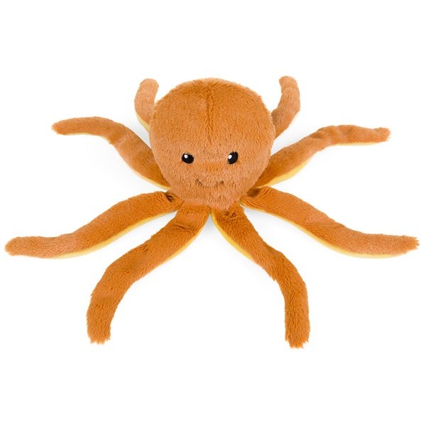 PETFACE PLANET OZ OCTOPUS PLUSH DOG TOY (x1)