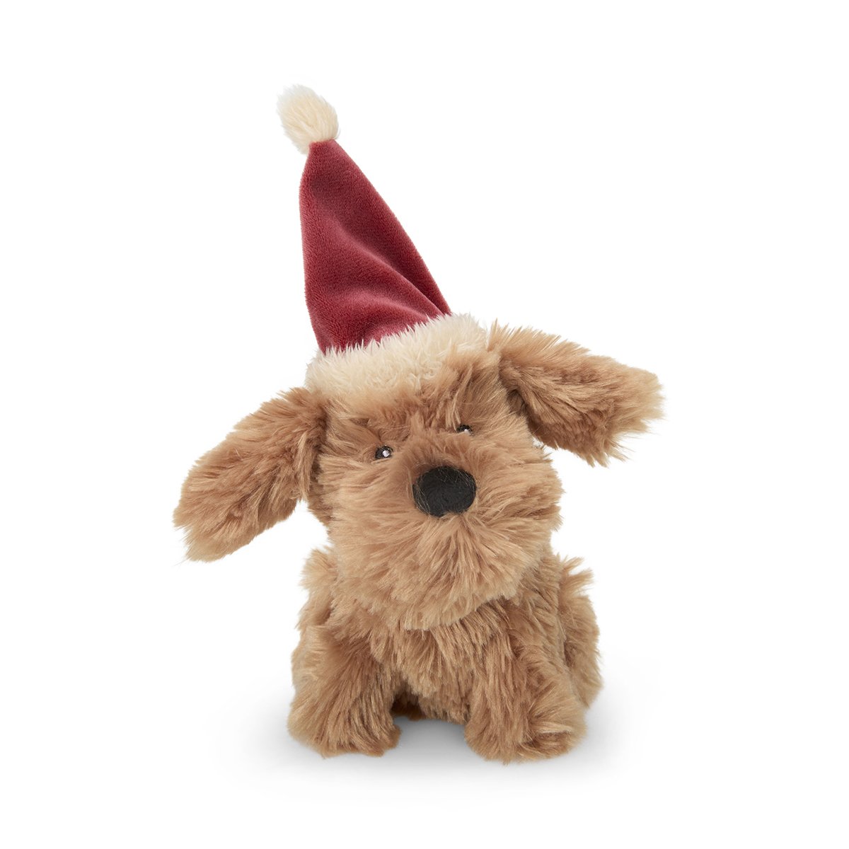 STELLA SCRUFFY DOG PLUSH CHRISTMAS DOG TOY