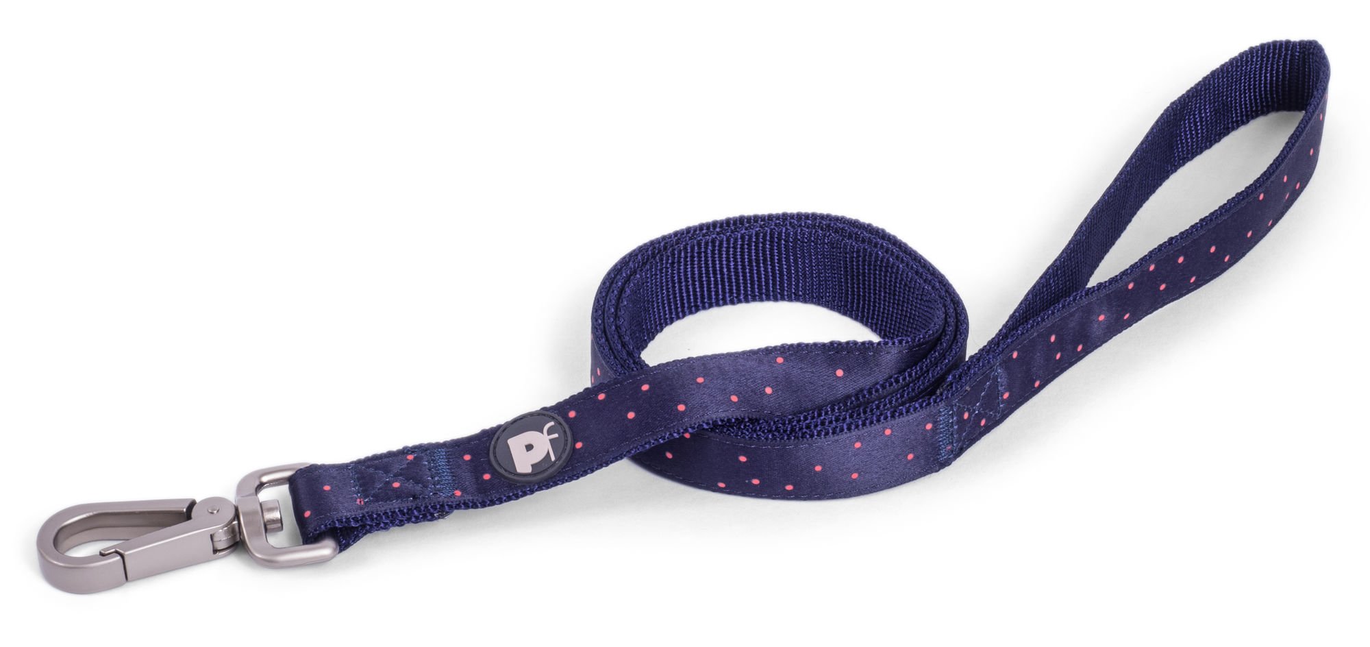 SCARLET DITSY SPOT DOG LEAD SML