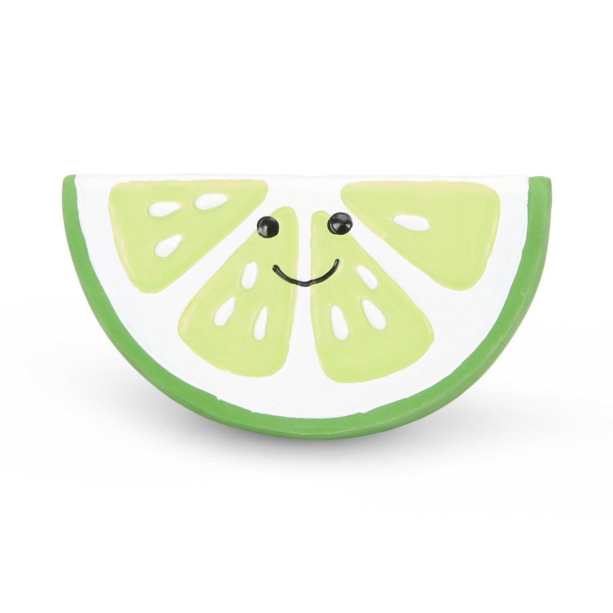 FOODIE FACES LATEX LIME DOG TOY SML