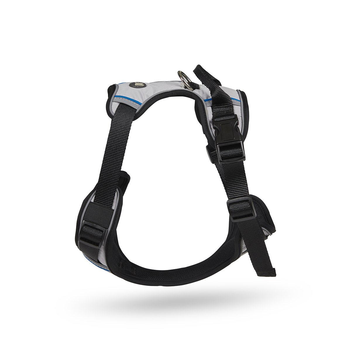 OUTDOOR PAWS ADVENTURE DOG HARNESS  SILVER/GREY - LARGE