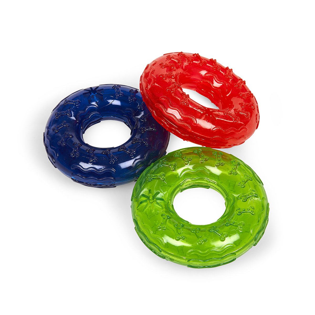 TOYZ PLAY RING TPR DOG TOY