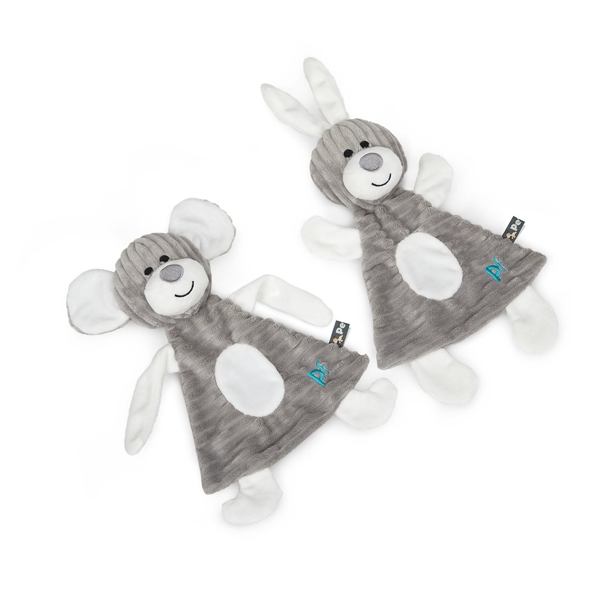 LITTLE PETFACE MOUSE & RABBIT FRIENDS PLUSH DOG TOYS