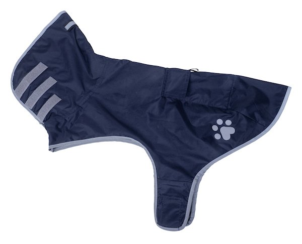 SHOWERPROOF FOLD AWAY DOG RAIN JACKET 45CM