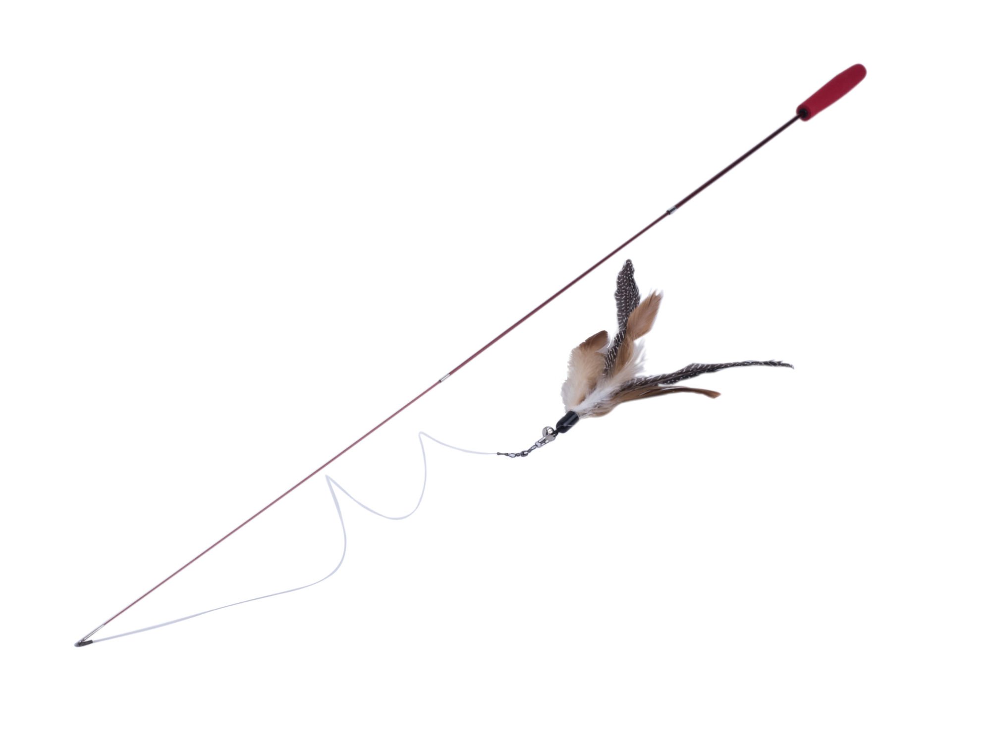 CATKINS RETRACTABLE WAND CAT TEASER TOY