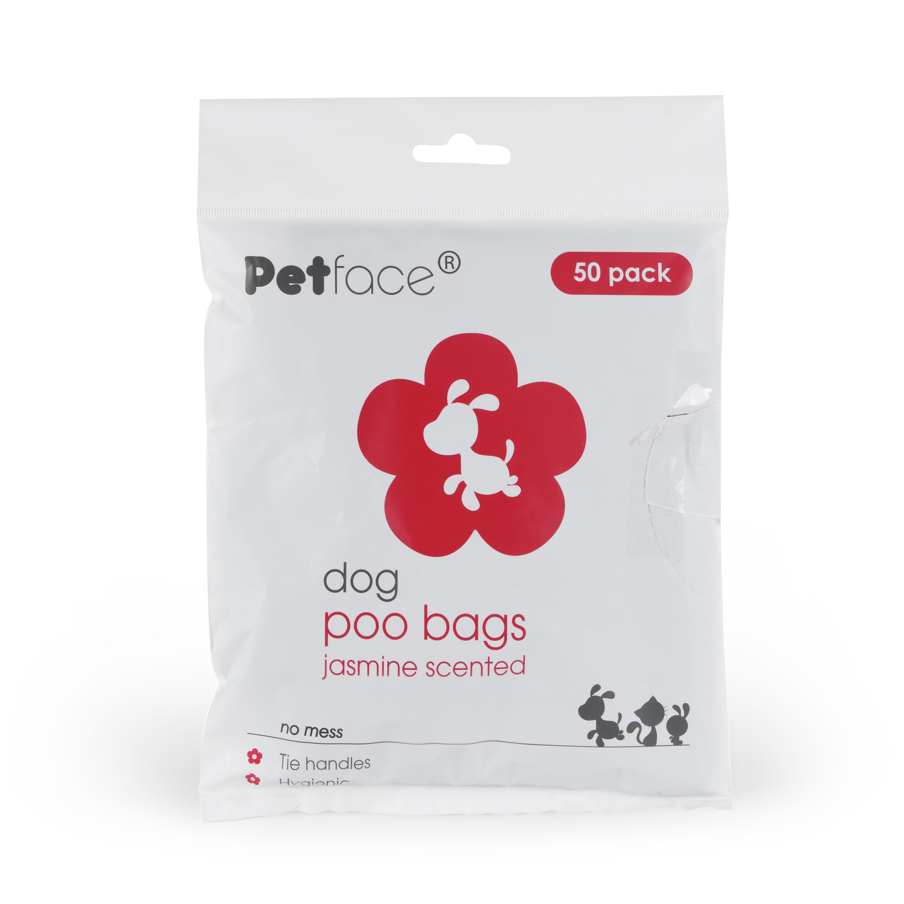 50 PACK JASMINE SCENTED POOP BAGS