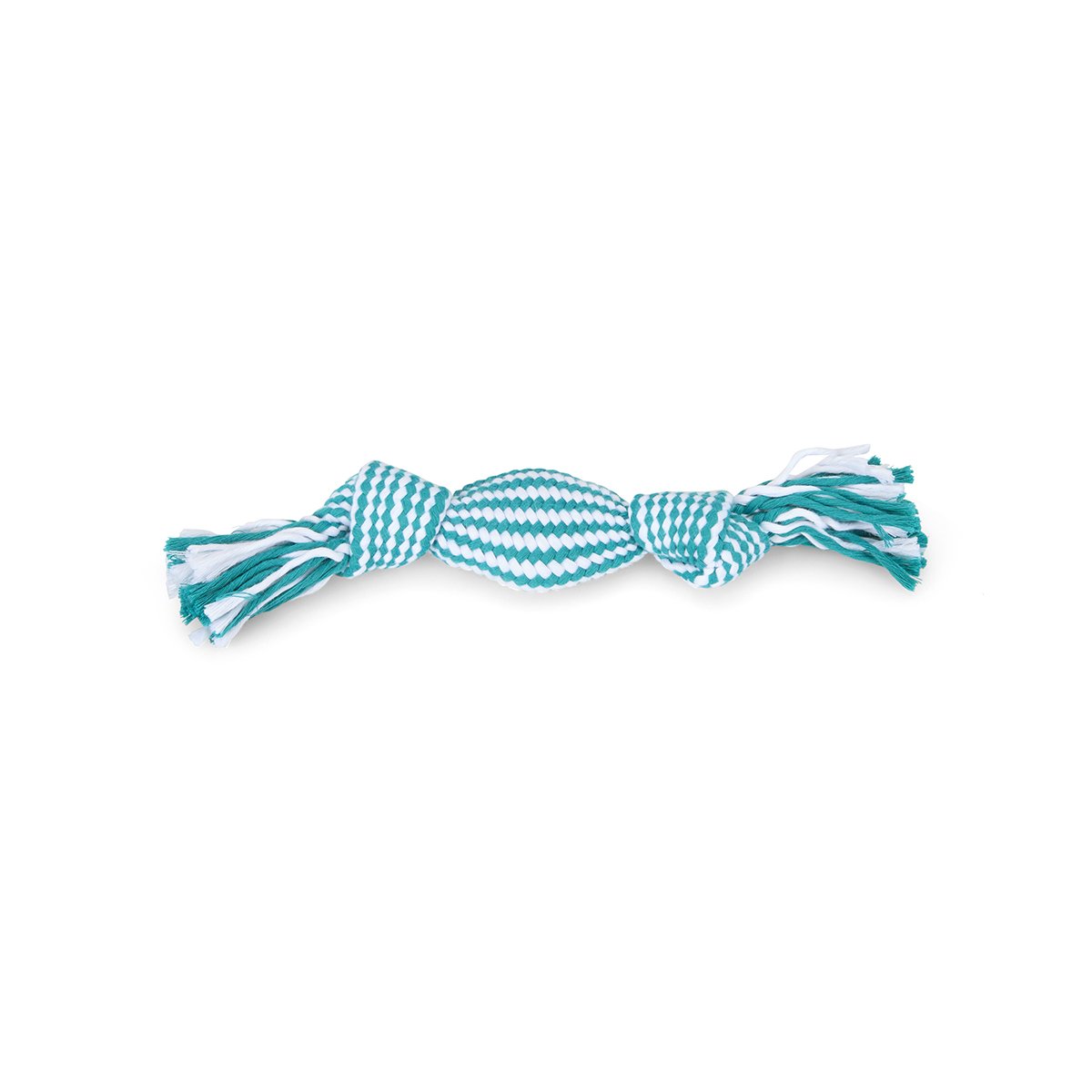 LITTLE PETFACE SQUEAKY ROPE CRACKER DOG TOY