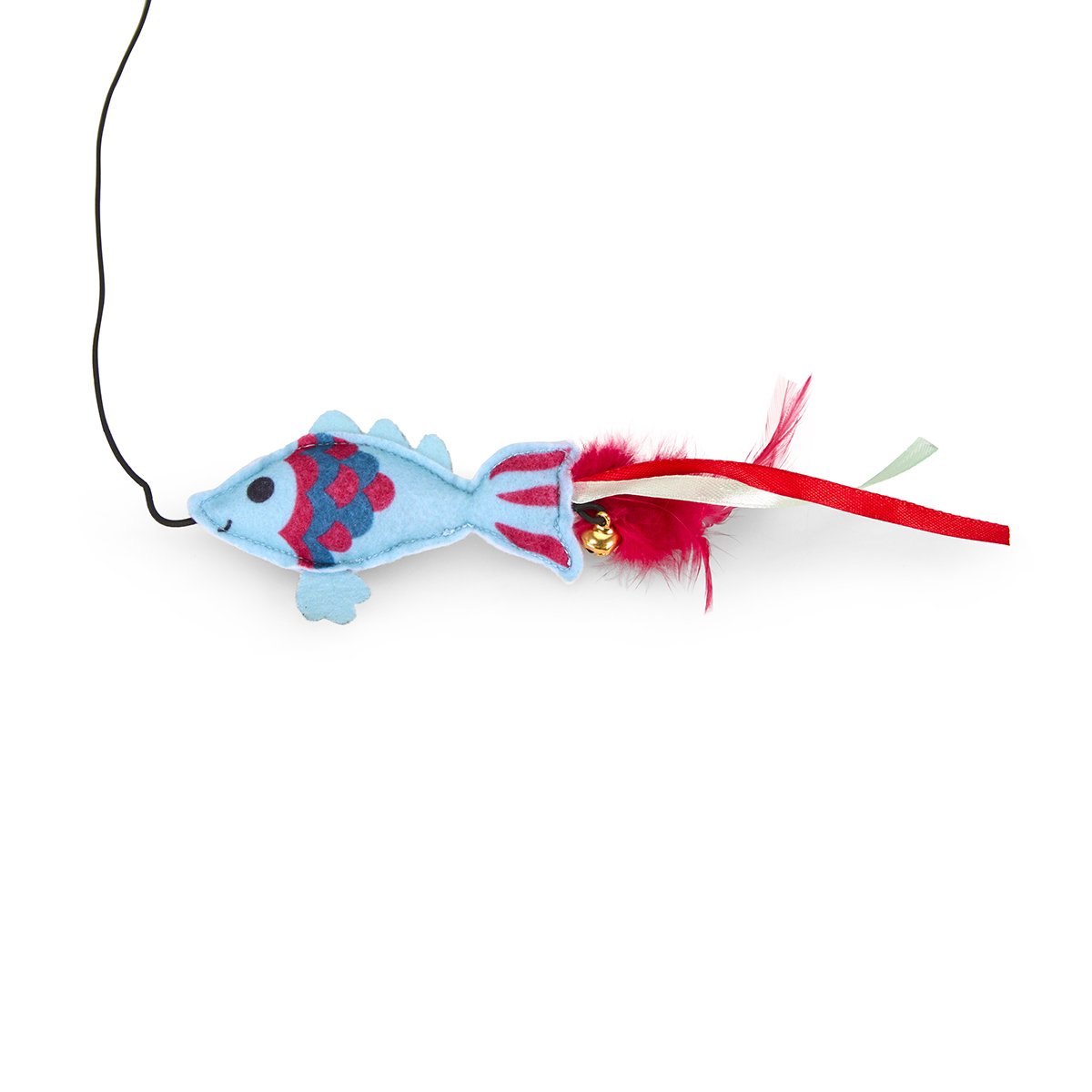 CATKINS CATNIP FISH TEASER CAT TOY