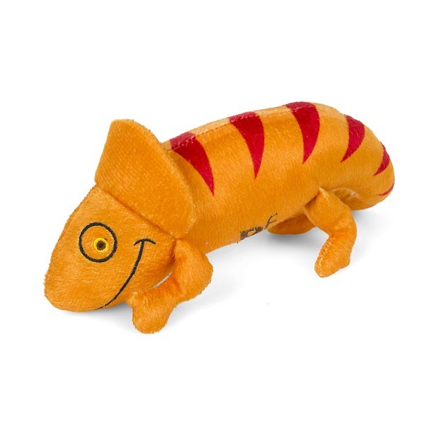 PETFACE PLANET CURTIS CHAMELEON PLUSH CAT TOY