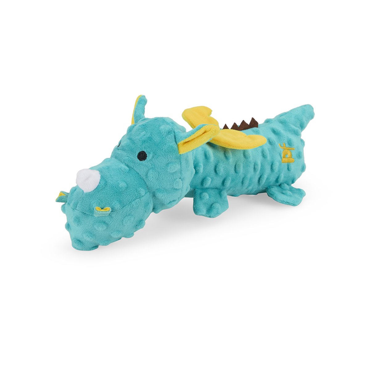 PETFACE BUDDIES SOFT BLUE DRAGON PLUSH DOG TOY