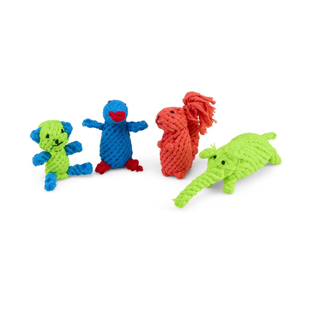 TOYZ MIXED ROPE CHARACTERS DOG TOY