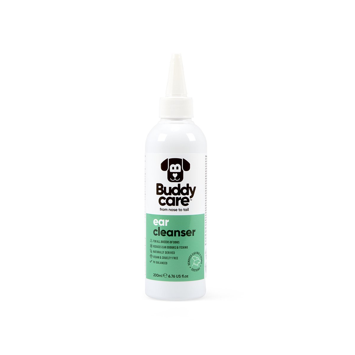 BUDDYCARE DOG EAR CLEANSER 200ML