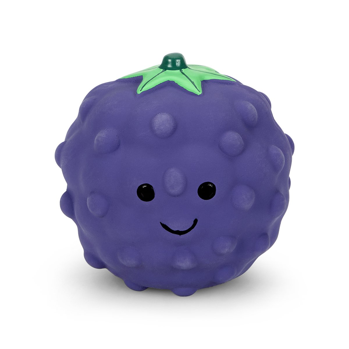 FOODIE FACES LATEX BLACKBERRY DOG TOY SML