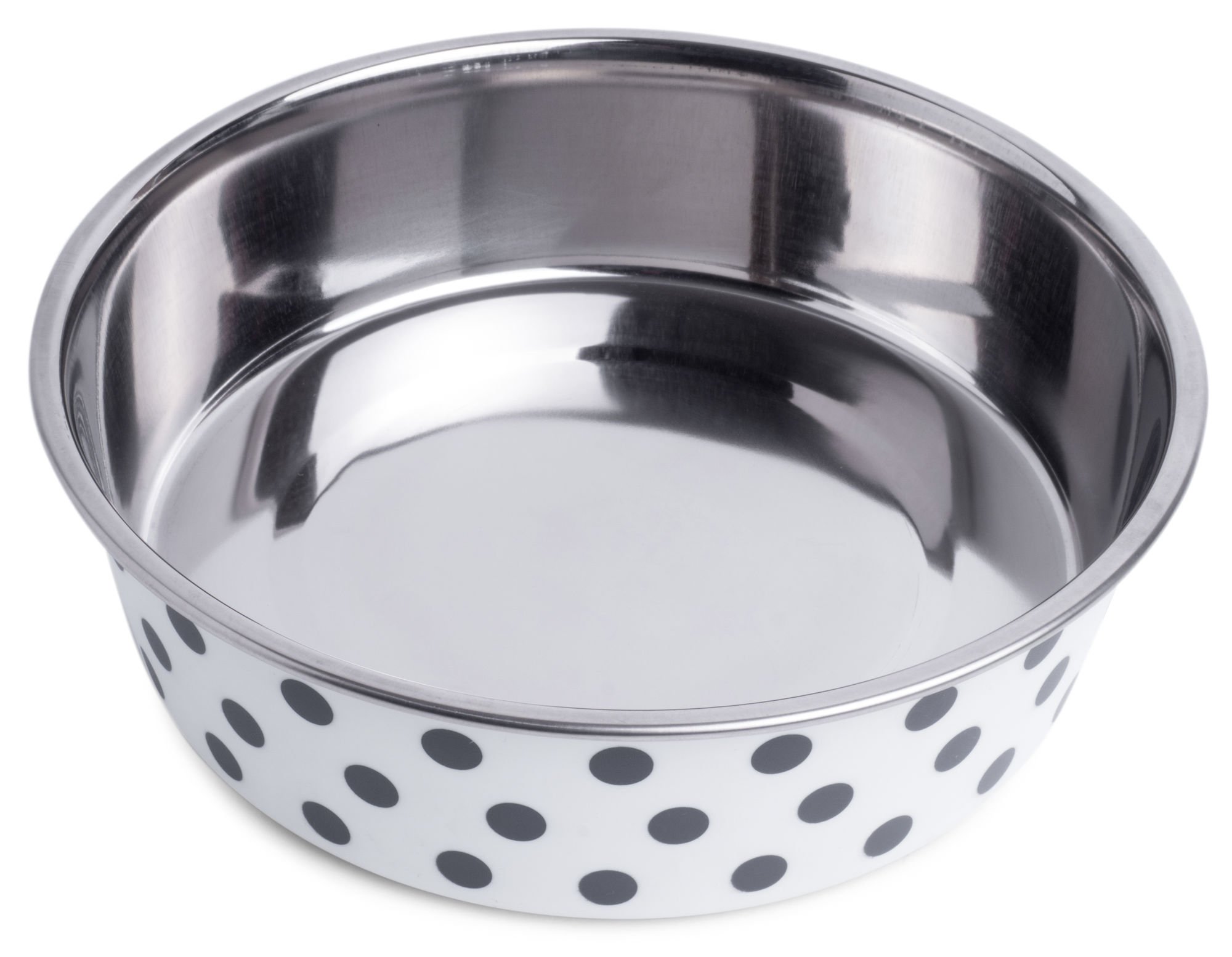 DELI BOWL GREY SPOTS 21CM