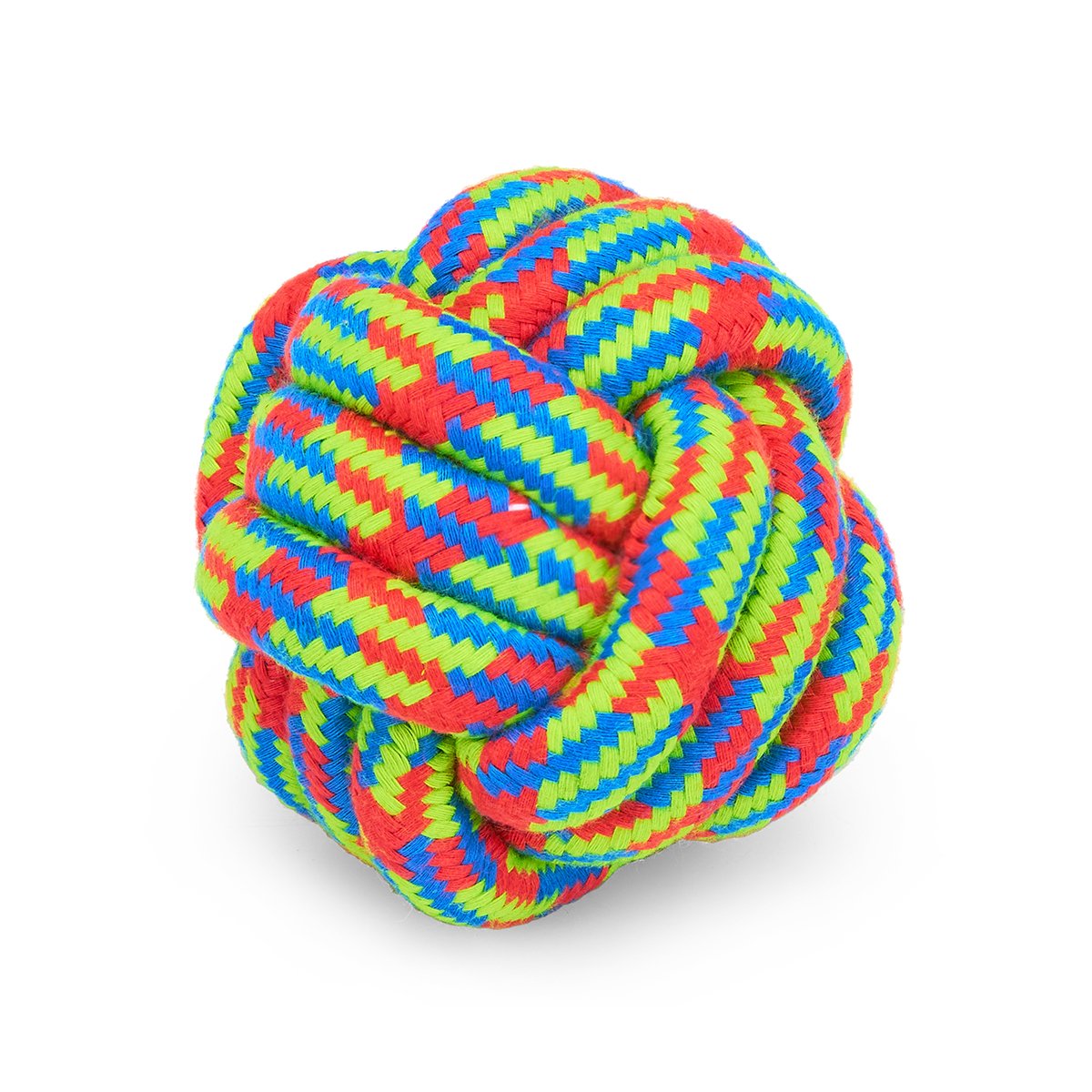 TOYZ WOVEN ROPE BALL DOG TOY