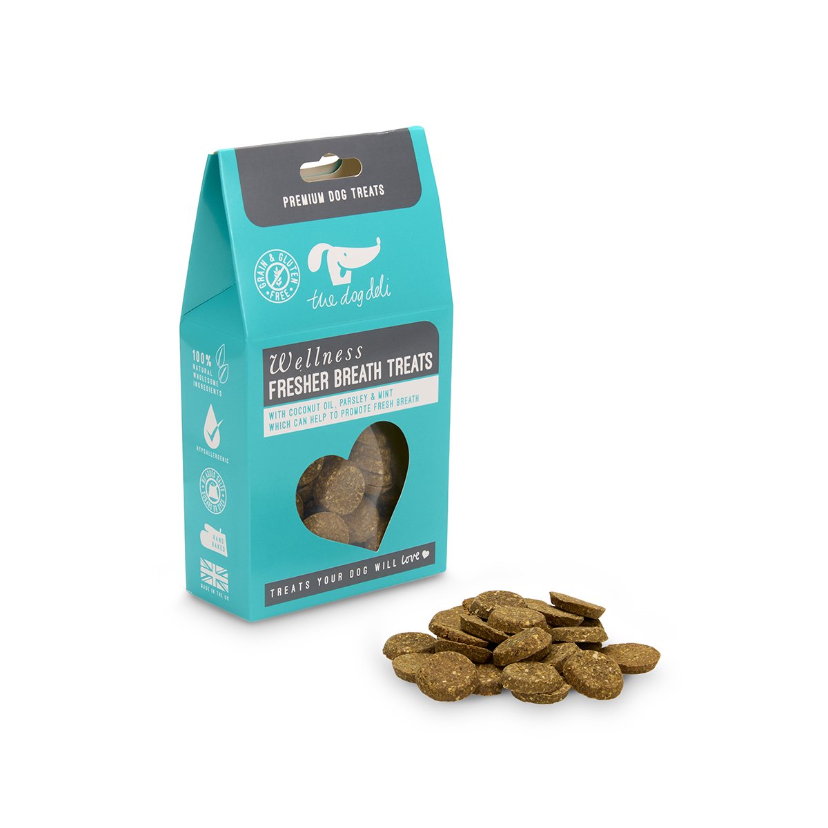 DOG DELI 165G WELLNESS FRESHER BREATH DOG TREATS