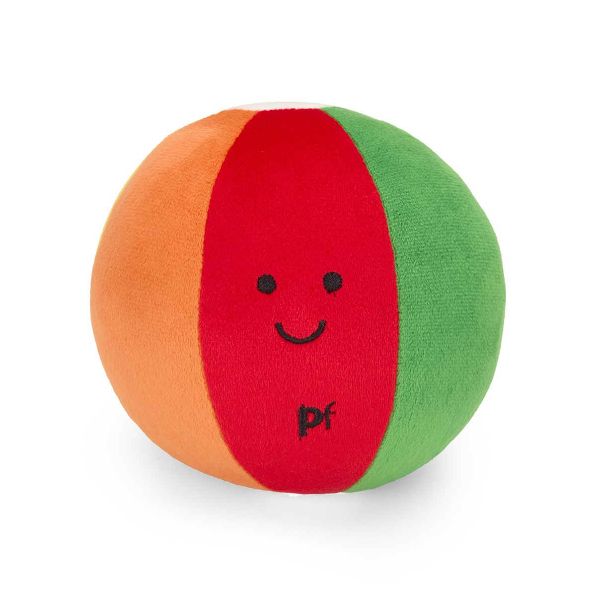 PETFACE BEACH BALL PLUSH DOG TOY 14CM